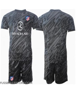 Günstige Atletico Madrid Torwart Heimtrikotsatz Kinder 2024-25 Kurzarm (+ Kurze Hosen)